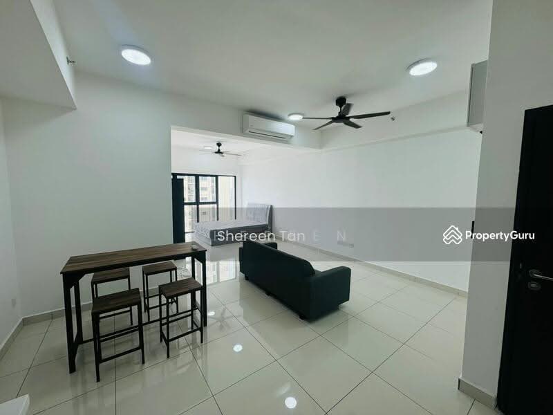 Service Residence for Rent at Stanford Suites @ EduSentral - Shereen Tan - Living Room - PropertyGuru.com.my