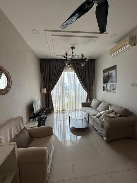 Kediaman Servis untuk Disewa di Desa Green - Chun Wei - Living Room - PropertyGuru.com.my