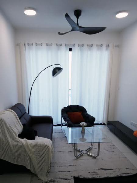 Service Residence for Rent at Vivo Executive Apartment - Zhen Hong - Living Room - PropertyGuru.com.my