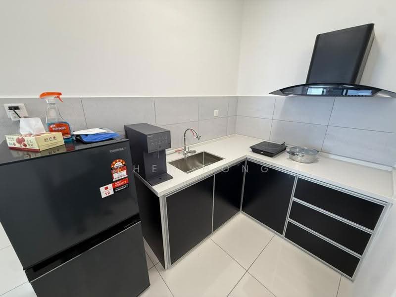 Service Residence for Rent at Vivo Executive Apartment - Zhen Hong - Kitchen - PropertyGuru.com.my