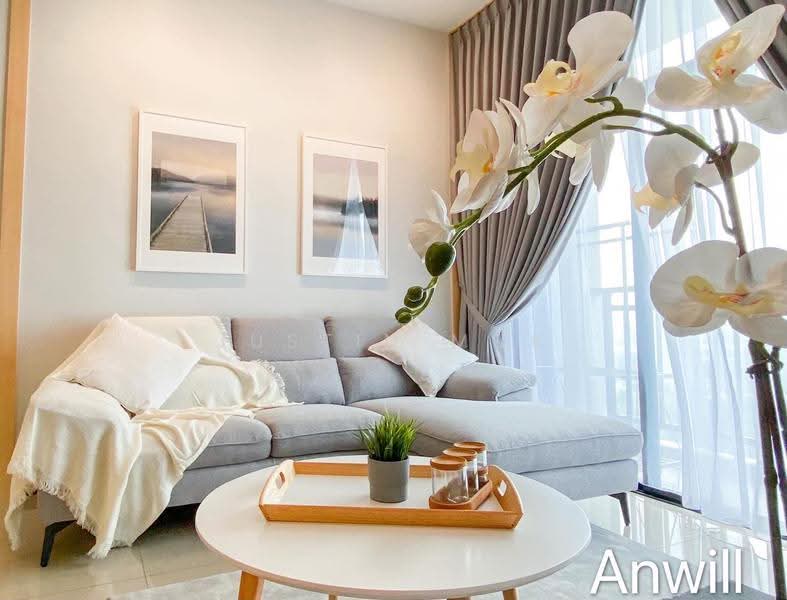 Kediaman Servis untuk Dijual di Mesahill - Justin Mok - Living Room - PropertyGuru.com.my