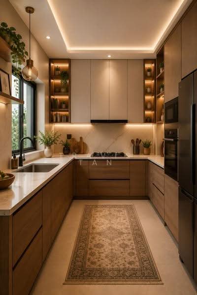 Service Residence for Sale at The Face Suites (Platinum Suites) - Travis Tan - Kitchen - PropertyGuru.com.my