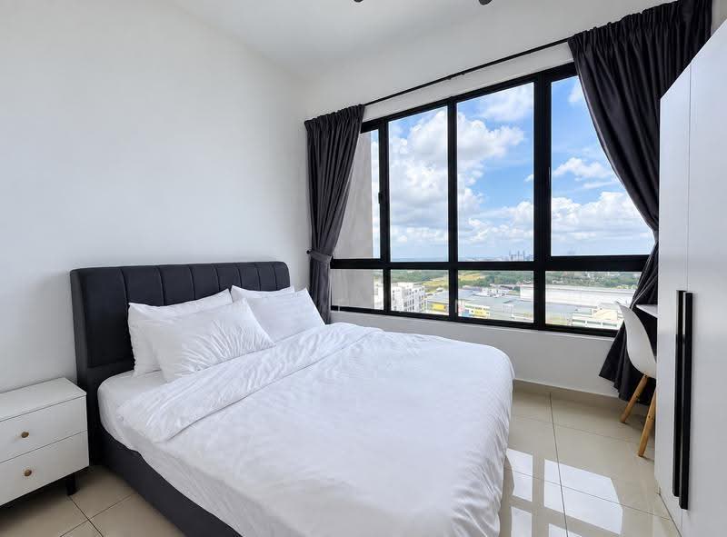 Kediaman Servis untuk Disewa di Greenfield Regency - Chloe Ying - Bedroom - PropertyGuru.com.my