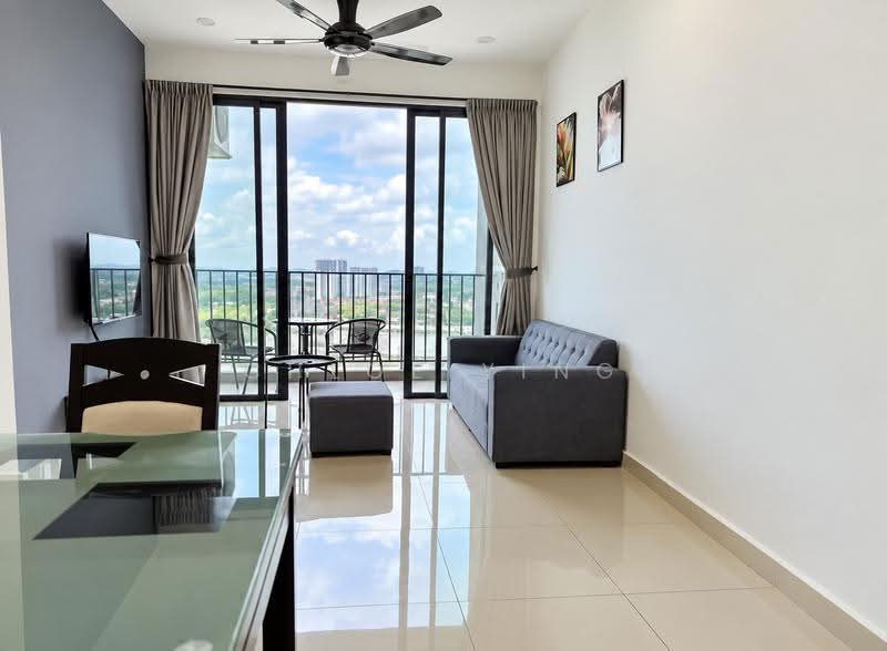 Kediaman Servis untuk Disewa di Greenfield Regency - Chloe Ying - Living Room - PropertyGuru.com.my