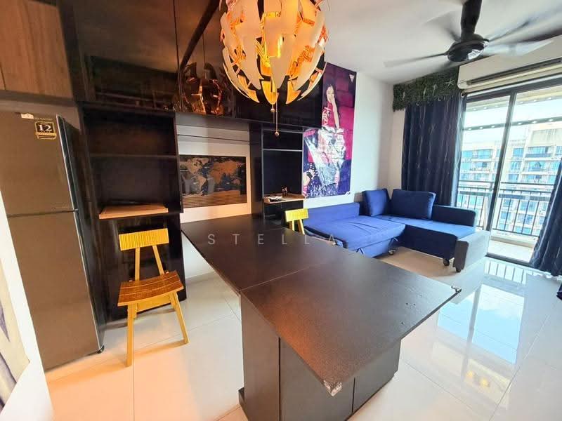 Service Residence for Rent at Country Garden Central Park - Stella Narita - Living Room - PropertyGuru.com.my