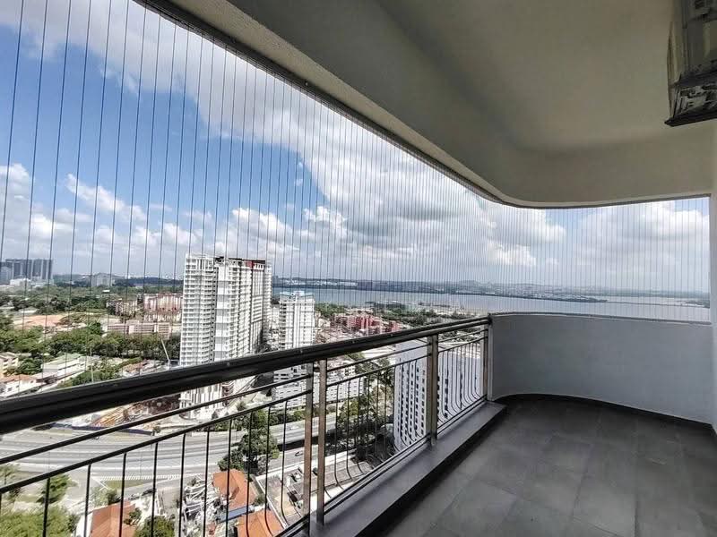 Condominium for Rent at Indah Samudra Condominium - Nick Low - Balcony - PropertyGuru.com.my