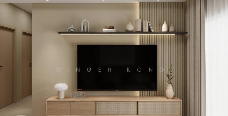 Kediaman Servis untuk Dijual di Sentul Point - Ginger Kong - Living Room - PropertyGuru.com.my