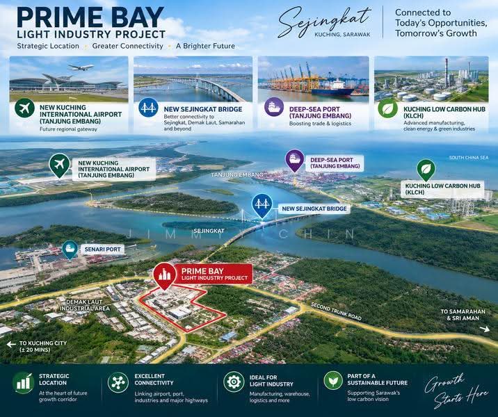 Factory for Sale in Demak Laut (Kuching) - Jimmyy Chin - PropertyGuru.com.my