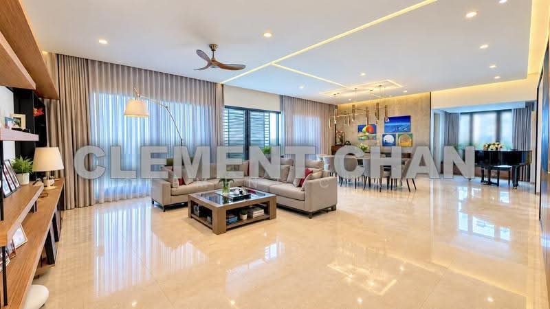Service Residence for Sale at The Greens - Clement Chan - Living Room - PropertyGuru.com.my