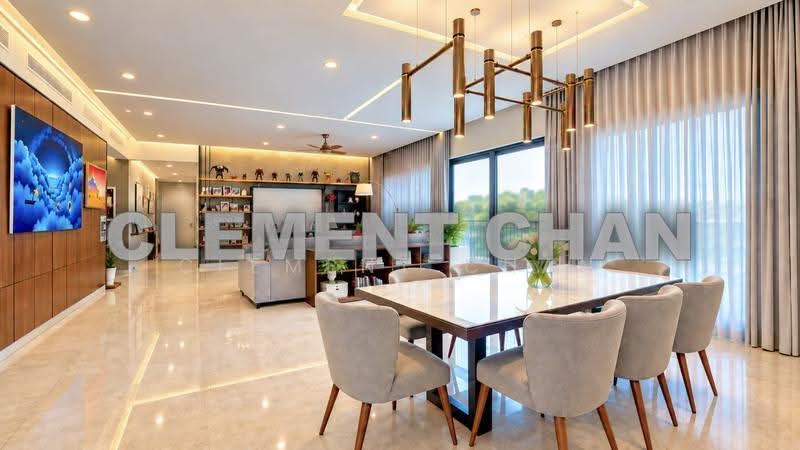 Service Residence for Sale at The Greens - Clement Chan - Living Room - PropertyGuru.com.my