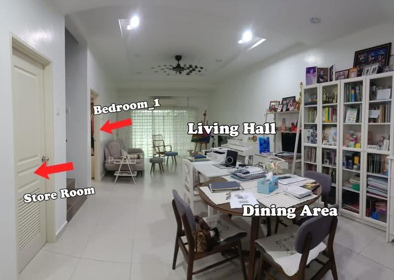 Rumah Bandar untuk Dijual di Ipoh (Perak) - Paul Leong - Living Room - PropertyGuru.com.my