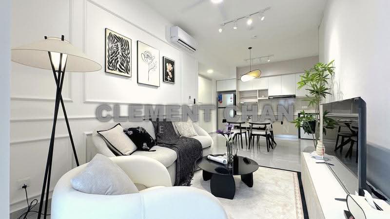Service Residence for Rent at Agile Bukit Bintang - Clement Chan - Living Room - PropertyGuru.com.my