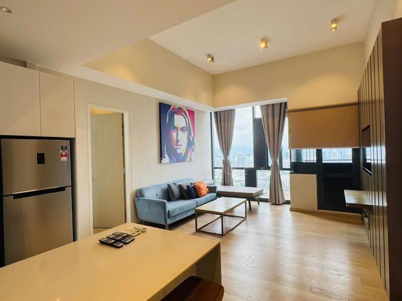 Service Residence for Rent at Star Residences One - Hazel Lee - Living Room - PropertyGuru.com.my