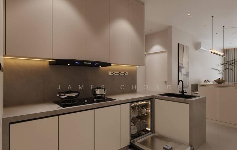 Service Residence for Sale at Horizon Suites - James Chong - Kitchen - PropertyGuru.com.my