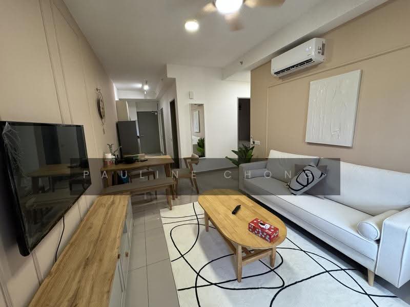 Kediaman Servis untuk Disewa di D'Vine - Pauline Chong - Living Room - PropertyGuru.com.my