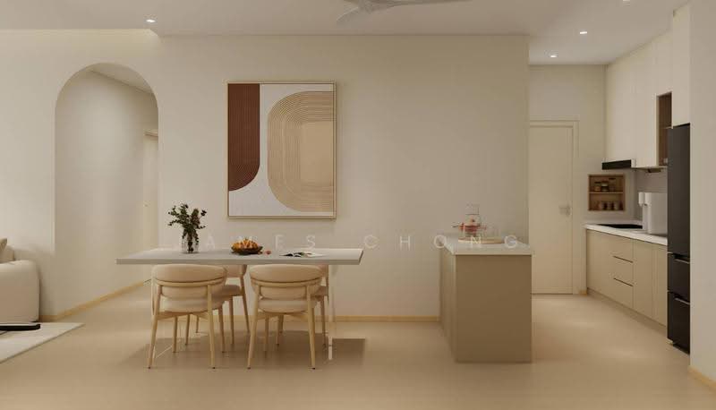 Kediaman Servis untuk Dijual di Parkland Residence - James Chong - Dining Room - PropertyGuru.com.my