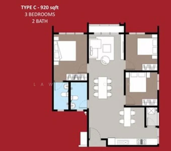 Kediaman Servis untuk Dijual di Rosedale - Lawrence Chan - PropertyGuru.com.my