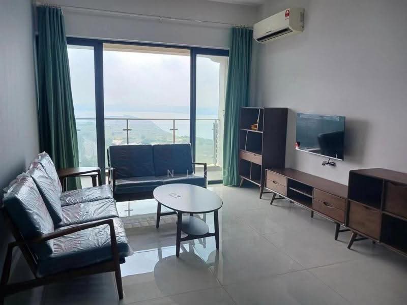 Kondominium untuk Disewa di Bay Point @ Country Garden Danga Bay - Niko Ong - Living Room - PropertyGuru.com.my