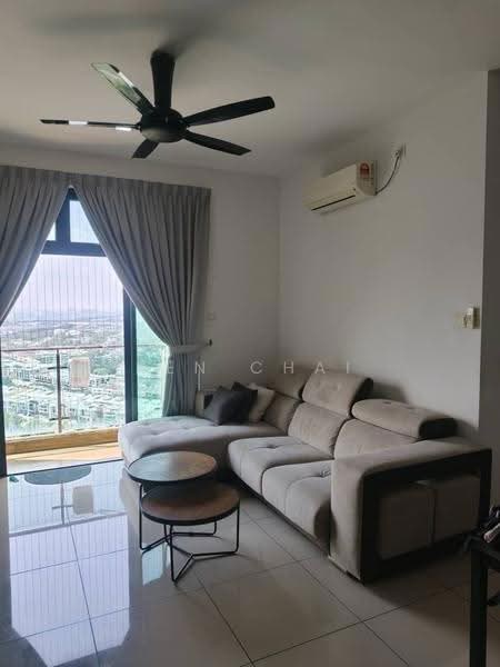 Service Residence for Sale at D'Summit Residences - Ken Chai - Living Room - PropertyGuru.com.my