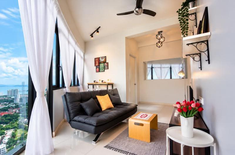 Service Residence for Rent at Arte S - Yuki Bong - Living Room - PropertyGuru.com.my