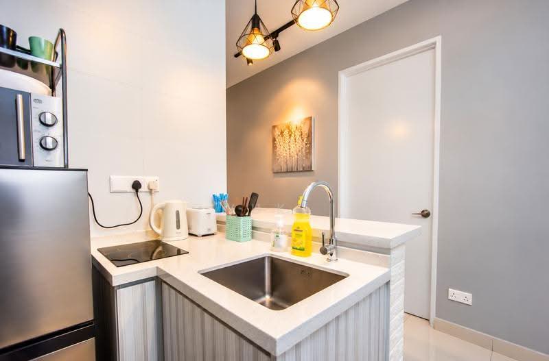 Service Residence for Rent at Arte S - Yuki Bong - Kitchen - PropertyGuru.com.my
