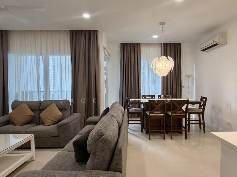 Kondominium untuk Disewa di Pavilion Hilltop - Jackie Fong - Living Room - PropertyGuru.com.my