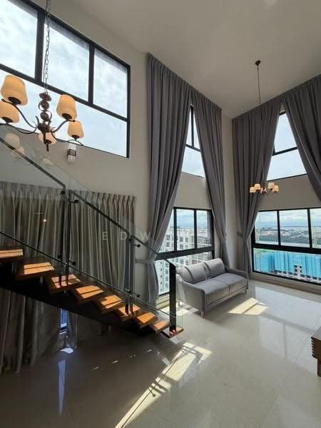 Kediaman Servis untuk Disewa di V@SUMMERPLACE - Edward Siow - Living Room - PropertyGuru.com.my