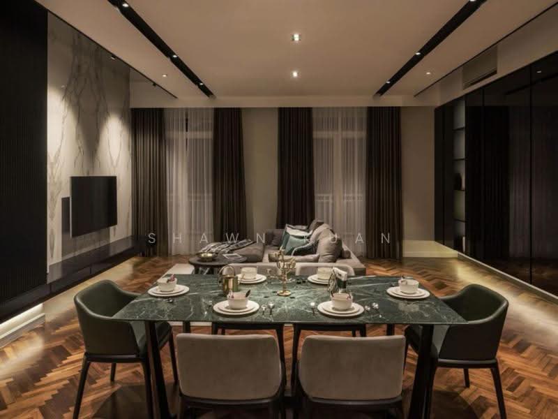 Kediaman Servis untuk Dijual di Met 1 Residences - Shawn Kuan - Living Room - PropertyGuru.com.my