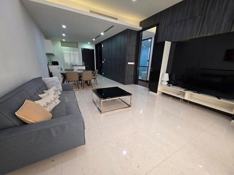 Kediaman Servis untuk Dijual di Banyan Tree Signatures - Yoshinori Dota - Living Room - PropertyGuru.com.my