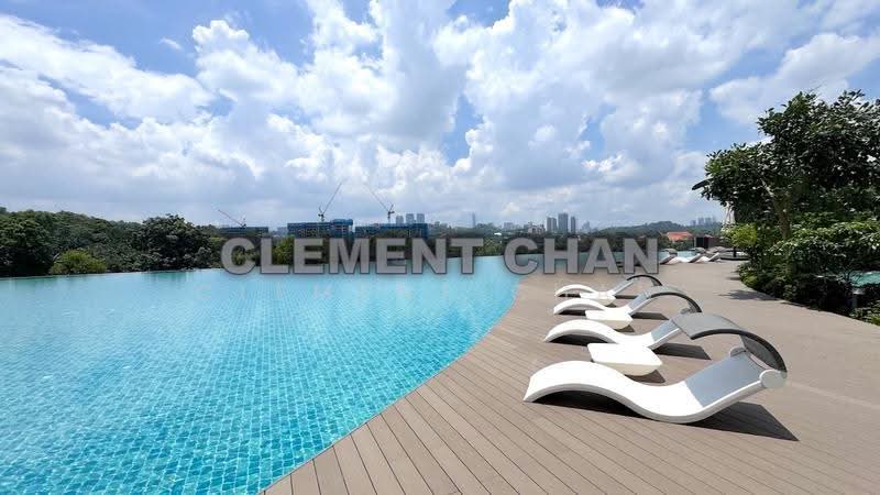 Kediaman Servis untuk Disewa di Jendela Residences - Clement Chan - Pool - PropertyGuru.com.my