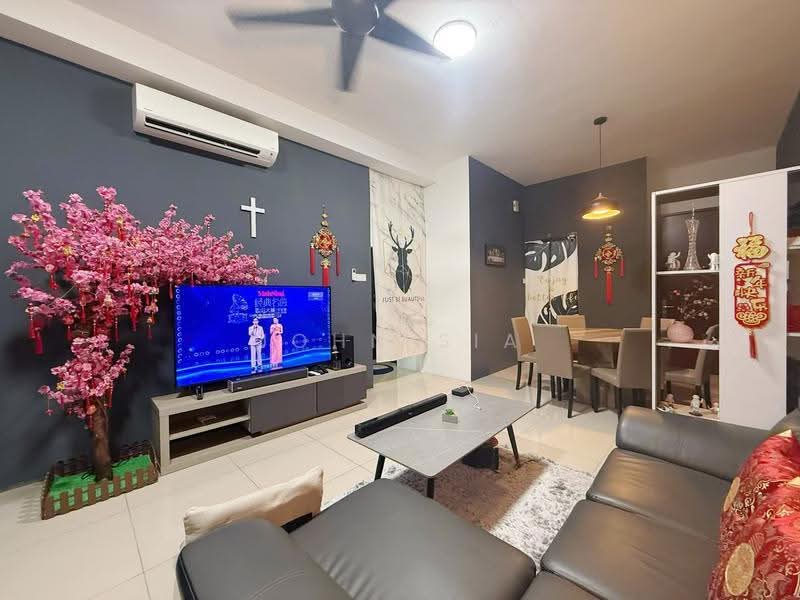 Service Residence for Sale at 8Scape Residence @ Sutera - John Sia - Living Room - PropertyGuru.com.my