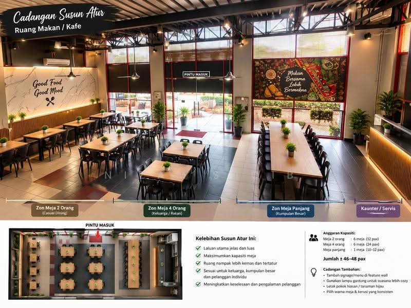 Shop for Rent in Ampang (Kuala Lumpur) - Nizam Shoib - Dining Room - PropertyGuru.com.my