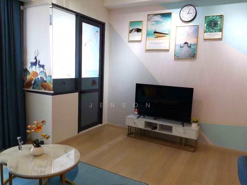 Kediaman Servis untuk Dijual di Star Residences One - Jenson Low - Living Room - PropertyGuru.com.my
