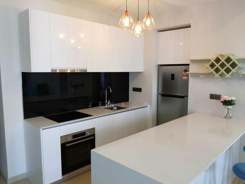 Kediaman Servis untuk Dijual di Star Residences One - Jenson Low - Kitchen - PropertyGuru.com.my