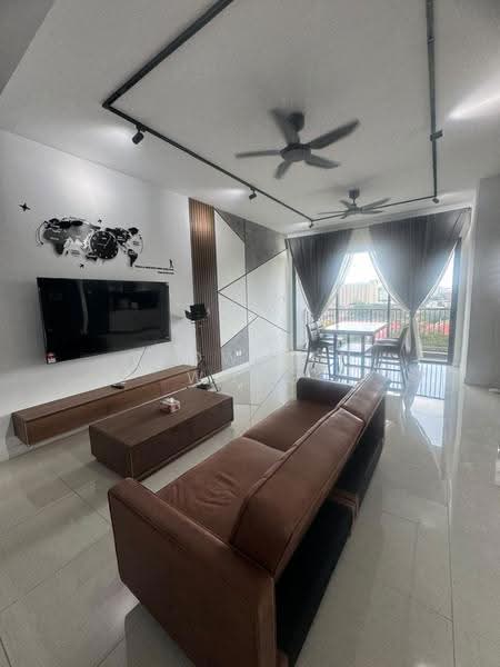 Kondominium untuk Disewa di One Cochrane Residence - Seow Yen Wong - Living Room - PropertyGuru.com.my