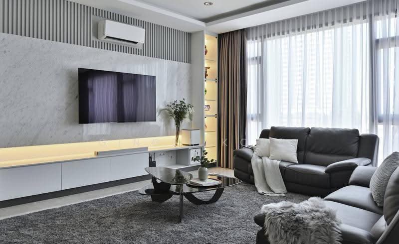 Service Residence for Sale at Divine KLCC - Ginger Kong - Living Room - PropertyGuru.com.my