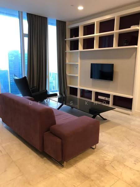 Service Residence for Rent at The Face Suites (Platinum Suites) - Dennis Kho - Living Room - PropertyGuru.com.my