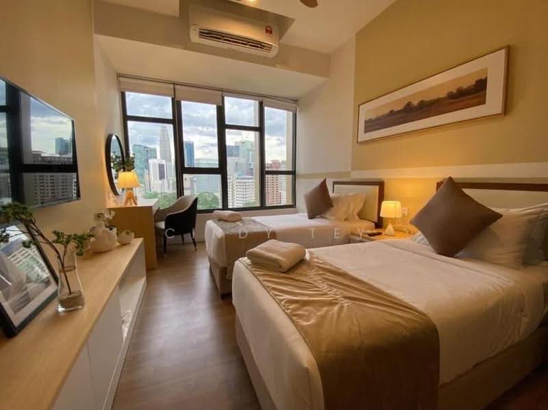 Service Residence for Rent at Ceylonz Suites - Cindy Tey - Bedroom - PropertyGuru.com.my