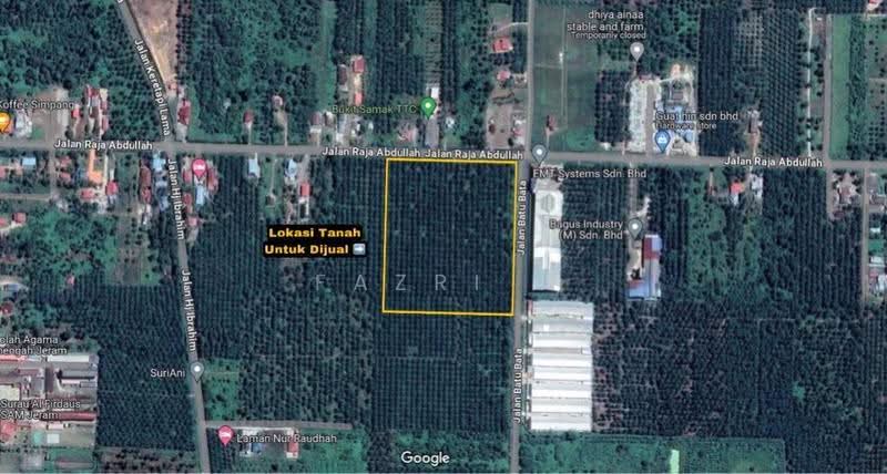 Tanah Pertanian untuk Dijual di Kuala Selangor (Selangor) - Fazri . - PropertyGuru.com.my