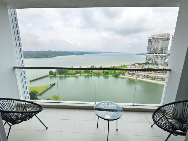 Service Residence for Rent at Southern Marina Residences - Angelina Tan - Balcony - PropertyGuru.com.my