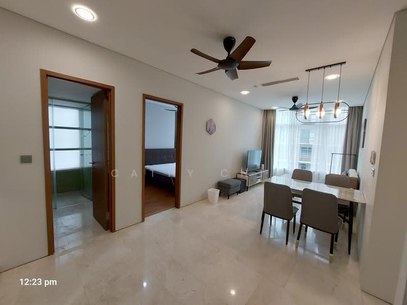 Service Residence for Rent at Sky Suites @ KLCC - Cathy Chin - Living Room - PropertyGuru.com.my