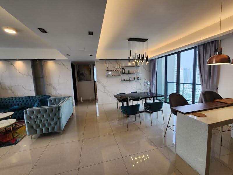 Condominium for Rent at Agile Mont Kiara - Juliet Kang - Living Room - PropertyGuru.com.my
