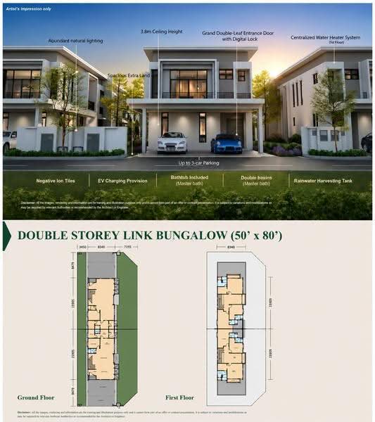 Banglo Pautan untuk Dijual di East Ledang (Iskandar Puteri (Nusajaya)) - SK GOO - Exterior - PropertyGuru.com.my