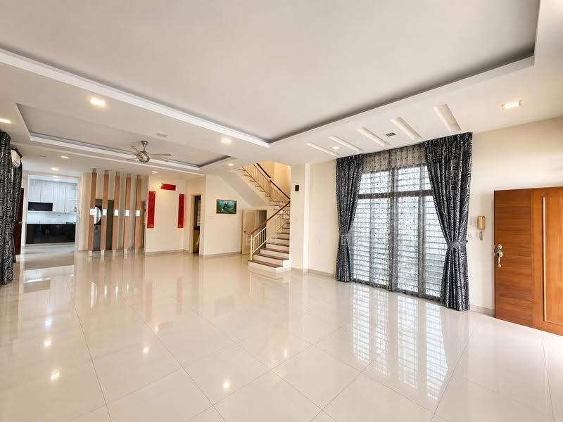 Semi-Detached House for Sale in Bandar Seri Alam (Masai) - Caleb Yeo - Living Room - PropertyGuru.com.my