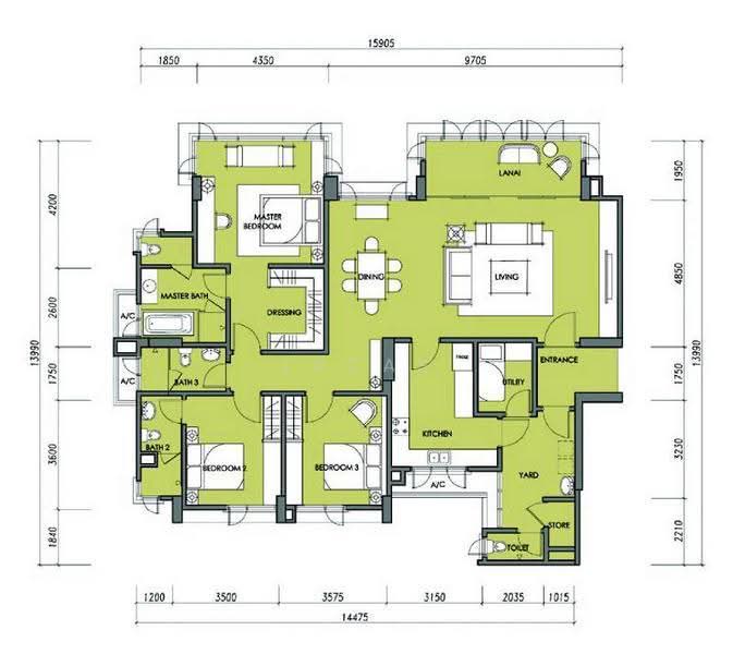 Condominium for Rent at Kiaraville - Lucas Teoh - PropertyGuru.com.my