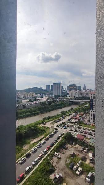Kediaman Servis untuk Dijual di Millerz Square Serviced Residence - Lawrence Law - View - PropertyGuru.com.my