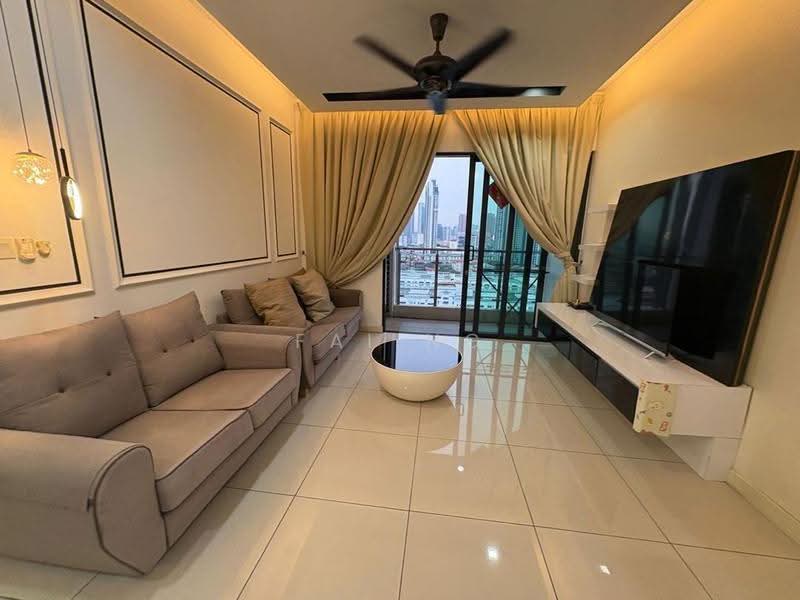 Service Residence for Sale at V Residence 2 @ Sunway Velocity - Fai Ng - Living Room - PropertyGuru.com.my