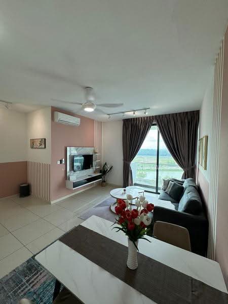 Service Residence for Rent at The M @ Medini Macrolink - John Sia - Living Room - PropertyGuru.com.my