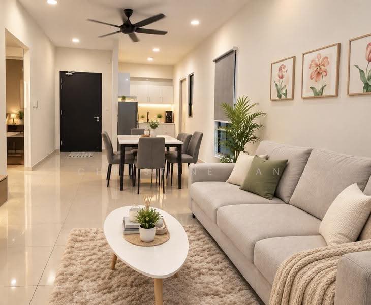 Service Residence for Sale at Sunway Geo Residence - Christine Gan - Living Room - PropertyGuru.com.my