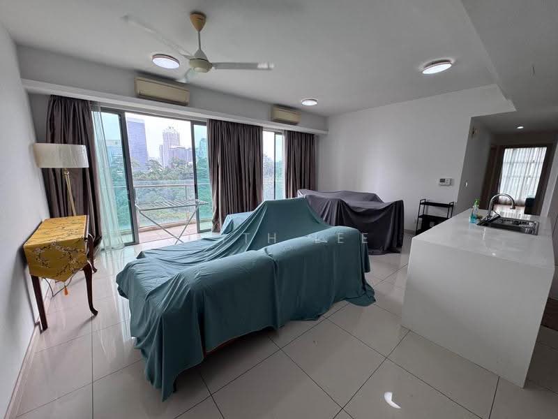 Kediaman Servis untuk Dijual di Suasana Bukit Ceylon / Raja Chulan Residences - Keith Lee - Living Room - PropertyGuru.com.my